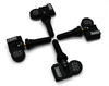 Set 4 TPMS Tire Pressure Sensors 433Mhz Rubber fits 21-22 Nissan March