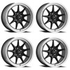 Set 4 18" Konig 105MB Countergram  18x9.5 Wheels 5x4.50 +25mm