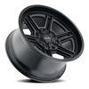 20" Mayhem Hermosa 20x10 Matte Black 8x180 Wheel -25mm Lifted For Chevy GMC Rim