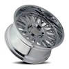 24" Cali Off-Road Vertex 24x14 Chrome 6x5.5 Wheel -76mm For Chevy GMC Cadillac