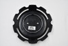 Genuine Vision Wheel C390SB-8V satin black OEM replacement center cap for Vision 390 Empire and Vision 391 Rebel 8-lug wheels. Fits 8x6.5, 8x170, and 8x180 bolt patterns with an 8.75-inch outside diameter.