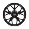 Cray Hammerhead 19x10.5 5x4.75 Gloss Black Wheel 19" 68mm For Corvette Rim