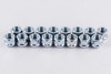 16 Set 12x1.5 Open Bulge Lug Nut 3/4" 19mm Hex Solid Car Zinc M12x1.5 Lug nuts
