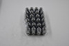 Set 24 ET Spline Lug Nut Kit Chrome 12mm x 1.5 1.4" Tall M12x1.5 Extended Thread
