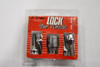 Set 4 12x1.5x28 Wheel Locks Locking Lug Nuts Chrome w Key BL001