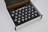 Set 32 Epoch Spline Lug Nut Kit Chrome 14mm x 2.0 1.9" Tall 6 Spline M14x2