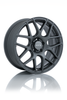 18" RTX Envy Matte Gunmetal Wheel 18x8 5x108 38mm Rim