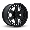 Set 4 18" RTX Ozark Satin Black Wheels 18x9 6x135 0mm For Ford Lincoln Rims