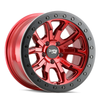 Set 4 17" Dirty Life DT-1 17x9 Crimson Candy Red 5x5 Wheels -12mm Lifted Rims