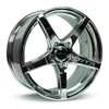 17" RTX Illusion Chrome / PVD Wheel 17x7.5 5x4.5 42mm Truck Suv Rim