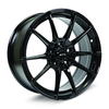 17" RTX SL01 Gloss Black Wheel 17x7.5 5x4.5 40mm Truck Suv Rim