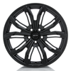 16" RTX Black Widow Satin Black Wheel 16x7 5x4.5 40mm Truck Suv Rim