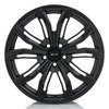 17" RTX Black Widow Satin Black Wheel 17x7.5 5x100 40mm Rim