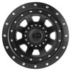 Set 4 XD XD137 Fmj 20x10 5x5.5 5x150 Satin Black Wheels 20" -18mm Rims