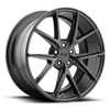 Set 4 Niche M117 Misano 19x8.5 5x120 Matte Black Wheels 19" 45mm Rims