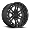 22" Fuel D718 Heater 22x10 6x135 -13mm Matte Black Wheel For Ford Lincoln Rim