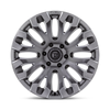 Fuel 1PC D830 Quake 18x9 6x135 Platinum Wheel 18" 1mm Rim