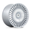 Asanti Black ABL-40 Tiara 22x9 5x112 5x120 Silver Bright Machined Wheel 22" 27mm