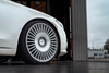 Asanti Black ABL-40 Tiara 22x9 5x112 5x120 Silver Bright Machined Wheel 22" 27mm