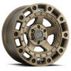 18" Black Rhino Cinco 18x9.5 Bronze W/ Black Bolts 6x5.5 Wheel -18mm Rim