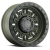Black Rhino Abrams 18x9.5 5x5.0 Olive Drab Green Wheel 18" -18mm For Jeep Rim