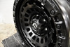 Set 4 Fuel D633 Zephyr 17x9 6x5.5 Matte Black Wheels 17" -12mm Rims