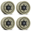 Set 4 20" Black Rhino Armory 20x9.5 8x6.5 6mm Wheels Desert Sand Truck Rims