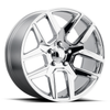 Set 4 Performance Replicas PR192 22x10 6x5.5 Chrome Wheels 22" 25mm Rims