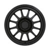 17" Black Rhino Rapid 17x9 Matte Black 6x120 Wheel 12mm Rim For GMC Chevy