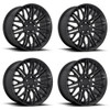 Set 4 22" Rotiform R164 JDR 22x10 6x135 Matte Black Wheels 30mm Rims Set 4 22" Rotiform R164 JDR 22x10 6x135 Matte Black Wheels 30mm Rims