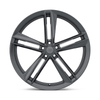 Set 4 OHM Lightning 22x9 5x120 Gloss Gunmetal Wheels 22" 25mm Rims