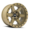 Set 4 17" Dirty Life Compound 17x9 Desert Sand 6x5.5 Wheels -12mm Lifted Rims