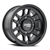 Set 4 15" Dirty Life Canyon Sport SXS 15x7 Matte Black 4x137 Wheels 13mm Rims