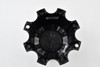 Vision Wheels Gloss Black w/ Chrome Logo Wheel Center Cap Hub Cap C401HGB-DEEP 6.375" 8 Lug Tall/DEEP