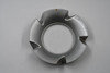 NOS Fittipaldi CPO Silver Wheel Center Cap Hub Cap 2370151 6.25" Open End, No Logo/Inset
