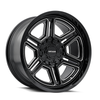 Set 4 20" Mayhem Hermosa 20x12 Black Milled 5x5 5x5.5 Wheels -44mm Lifted Rims