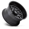 Set 4 20" Fuel D807 Hurricane 20x9 5x5.5 1mm Gloss Black Milled Wheels Truck Rim