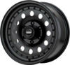 Set 4 American Racing AR62 Outlaw II 14x7 4x4.5 Satin Black Wheels 14" 0mm Rims