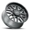 17" Voxx G-FX TM-5 Matte Grey w/ Matte Black Lip Wheel 17x8.5 6x5.5 0mm Rim
