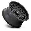KMC Powersports KS138 Impact Utv 15x7 4x137 Satin Black Wheel 15" 10mm Rim