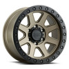 Black Rhino Baker 18x9 6x4.5 Matte Bronze W/ Black Ring Wheel 18" 12mm Rim