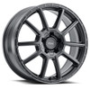 15" Voxx Monte Matte Black Wheel 15x7 5x100 5x4.5 15mm Rim
