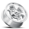 15" Voxx B/G rod works High Boy Polished Wheel 15x7 4x4.5 0mm Rim