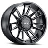 20" Voxx G-FX TR21 Gloss Black Milled Wheel 20x10 8x6.5 -19mm Lifted Truck Rim