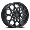 17" Voxx Paso Matte Black Wheel 17x7.5 5x112 5x120 40mm Rim