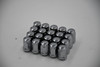 Set 20 12mm x 1.5 Chrome 3/4" Hex Lug Nuts 1.4" Tall Conical Seat M12x1.5