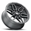 Set 4 17" Voxx G-FX TR-18 Matte Black Wheels 17x8.5 6x5.5 -6mm Rims For Toyota