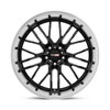 Cray Eagle 19x10.5 5x4.75 Gloss Black W/ Mirror Cut Lip Wheel 19" 69mm Rim