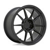 TSW Imatra 18x8 5x4.25 Matte Black Wheel 18" 42mm Rim