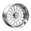 American Force AFW F20 Atom SS 22x12 6x5.5 Polished Wheel 22" -40mm Lifted Rim